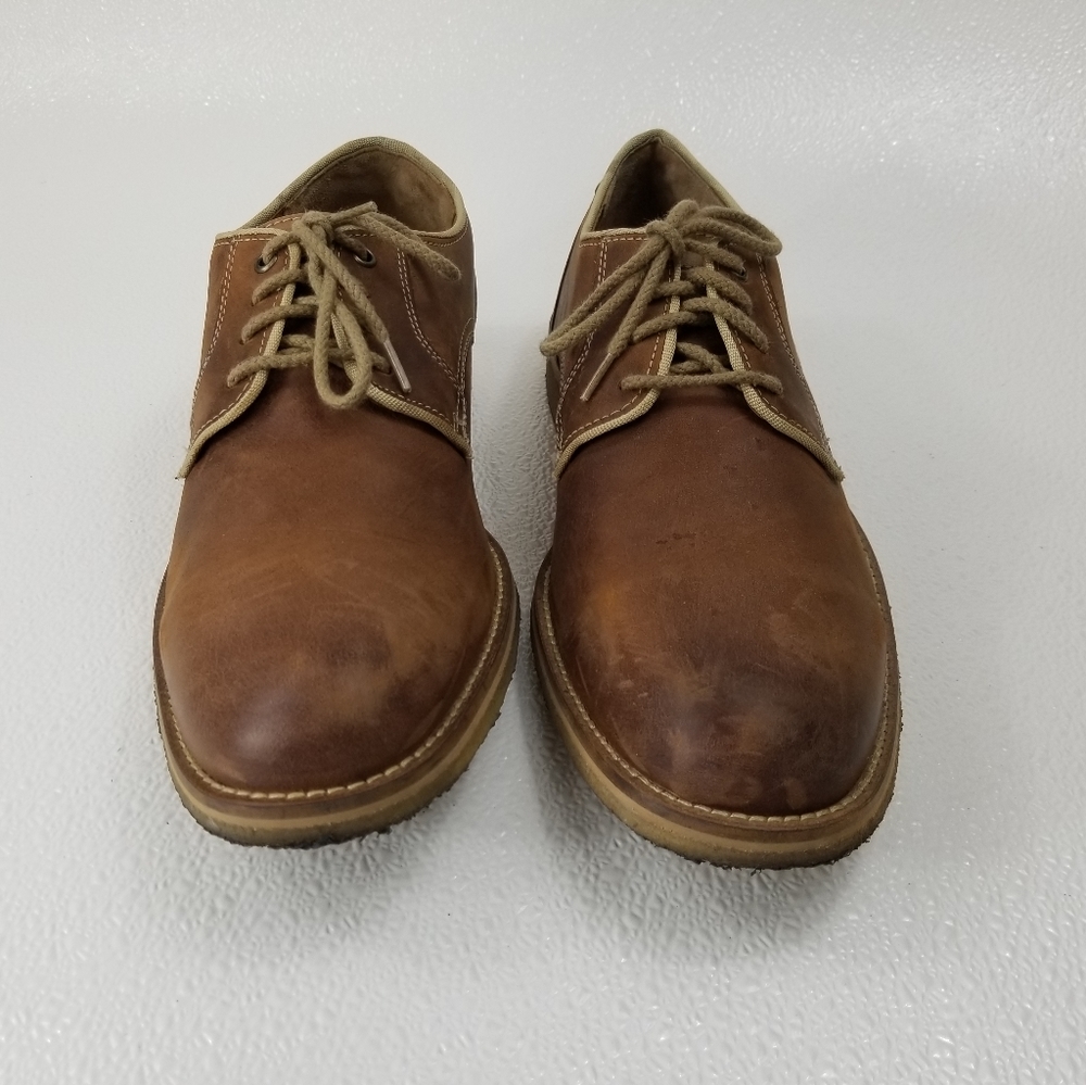 J & M Johnston and Murphy Men's Nubuck Leather Dress Shoes Footwear Sz 10 M - Picture 2 of 6